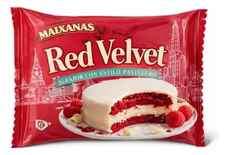 ALFAJOR MAIXANAS RED VELVET