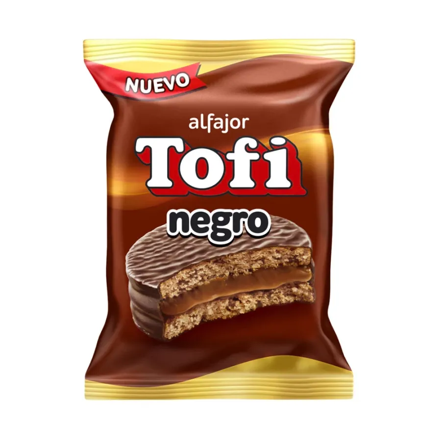 ALFAJOR TOFI NEGRO 36*46GRS