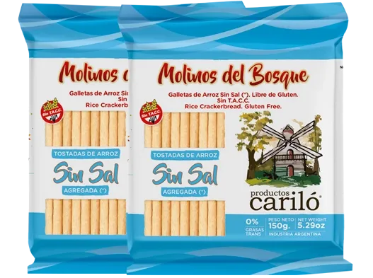 GALLETITAS MOLINOS DEL BOSQUE SSAL AZUL 18 X 150GRS