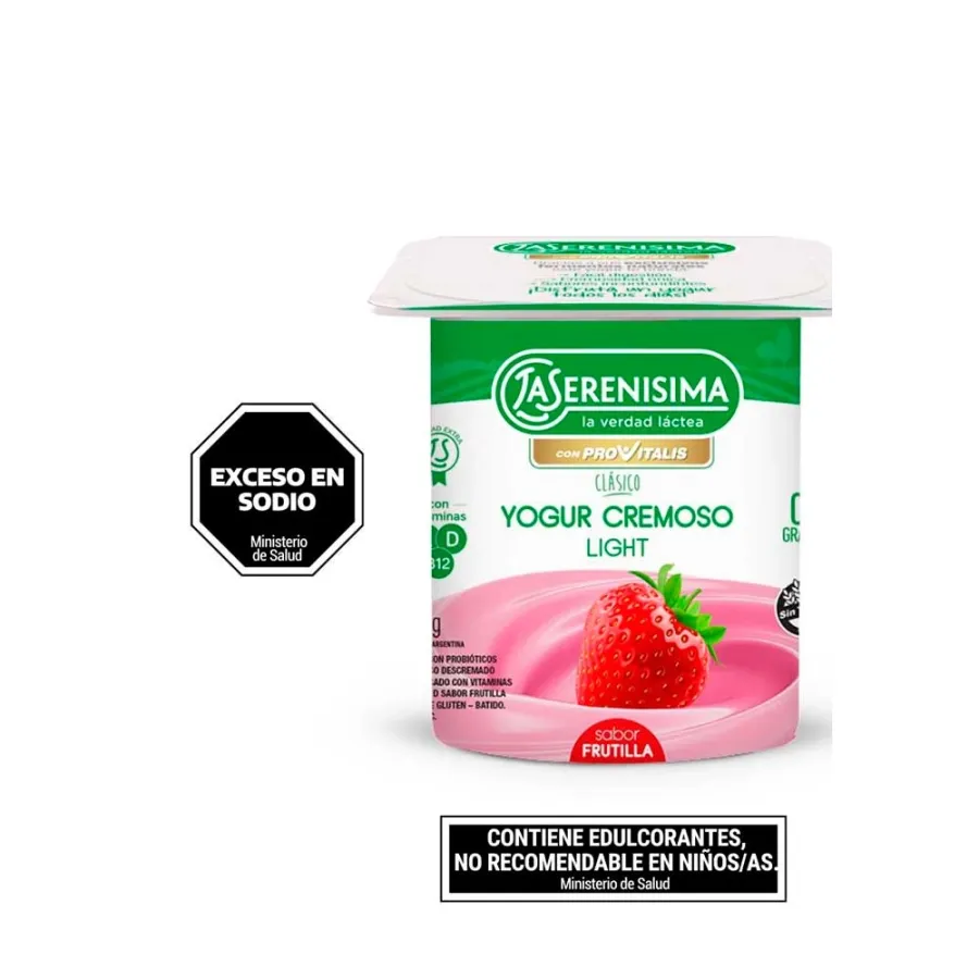 YOGUR LA SERENISIMA CLAS. BATIDO DESC. FRUT.*120GRS