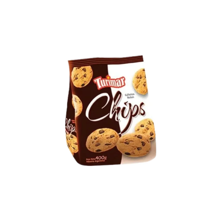 GALLETITAS. TURIMAR CON CHIPS 16*400GRS.