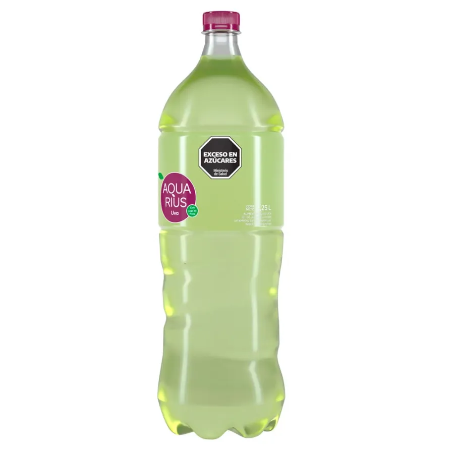 AGUA SABORIZADA AQUARIUS X 2.25LT UVA