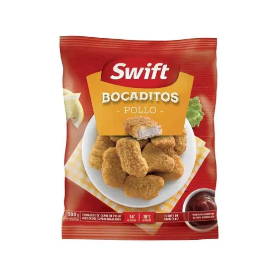 BOCADITOS SWIFT POLLO X 380GRS