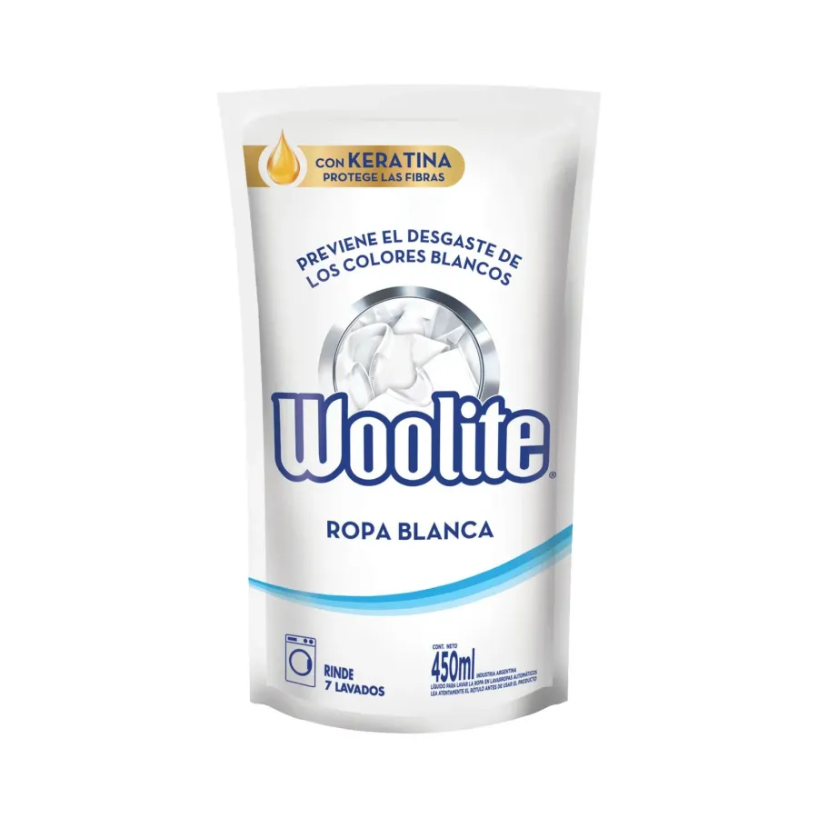 WOOLITE LAV. MAQ. EXT. BCO DOYPACK*450ML