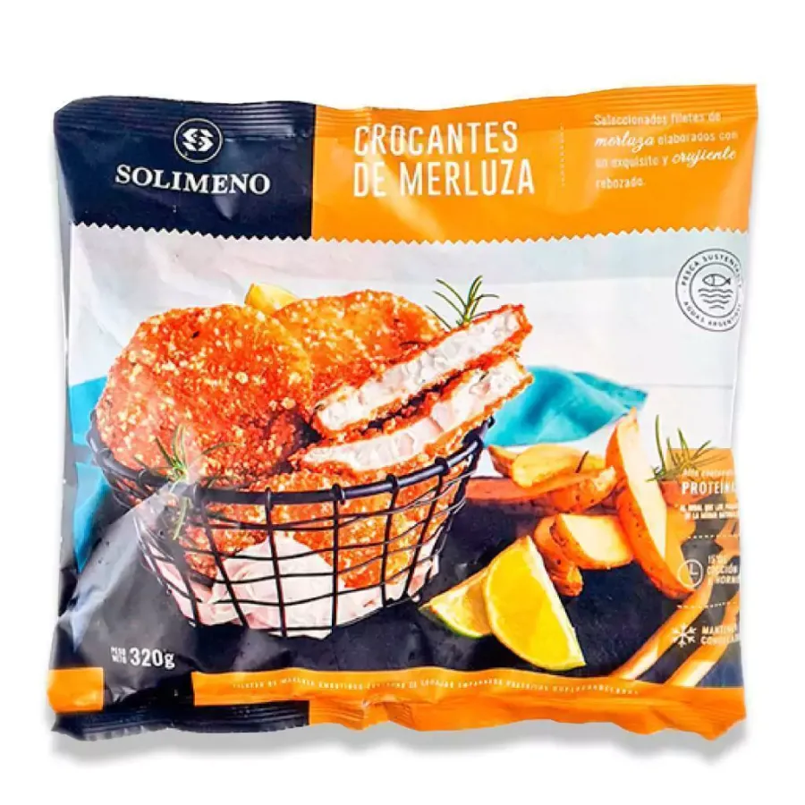 RODAJAS REBOZADAS CROCANTE SOLIMENO X 320GRS
