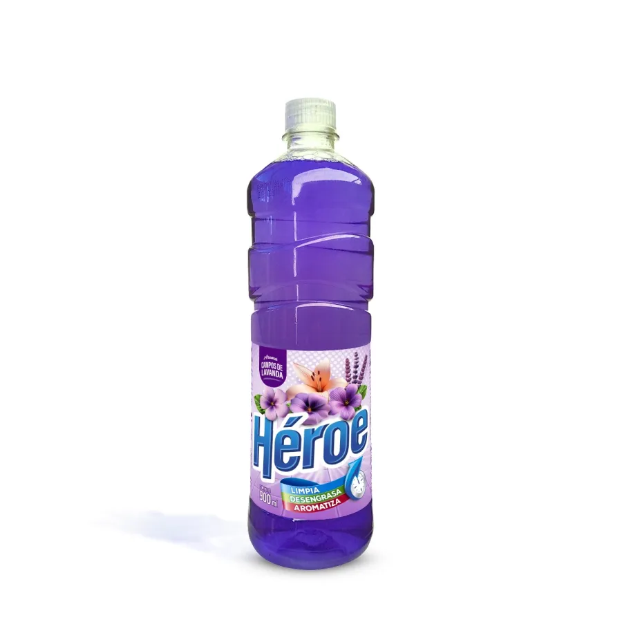 LIMPIADOR HEROE LAVANDA 12 X 900CC