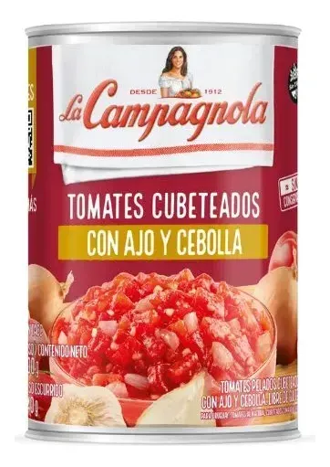 TOMATE CUB LC AJO Y CEB 24 X 400 GR