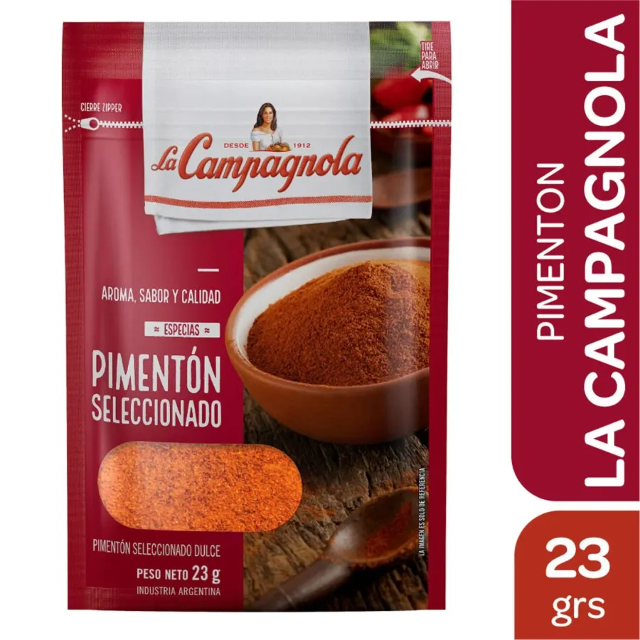 ESPECIAS LA CAMPAGNOLA PIMENTON 4 X 10 X 23GRS