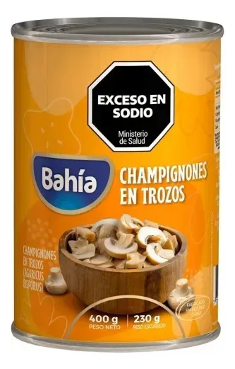 CHAMPIGNONES EN TROZOS BAHIA 24 X 400 GR