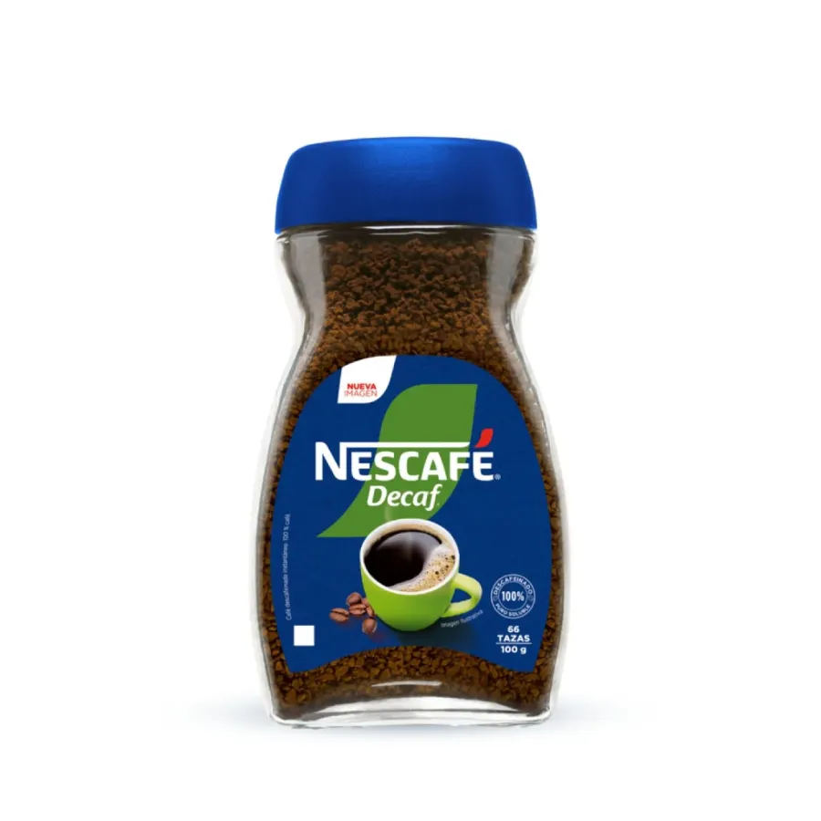 NESCAFE DESCAF FRASCO 12 X 100GRS