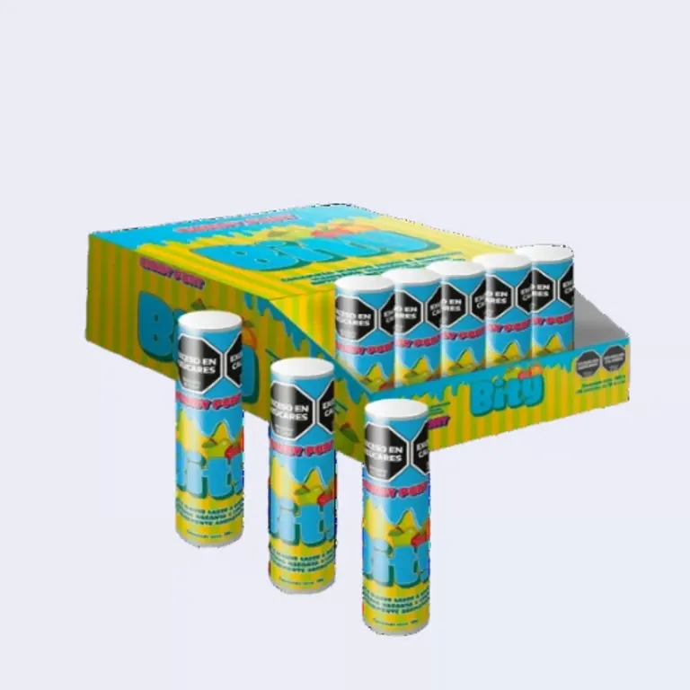 CARAMELOS BITY MINI TUBO FRUTA 20 X 30