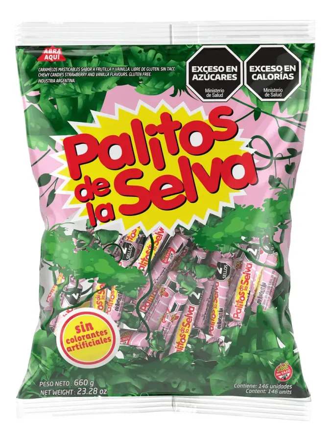 PALITOS DE LA SELVA 12*660GRS