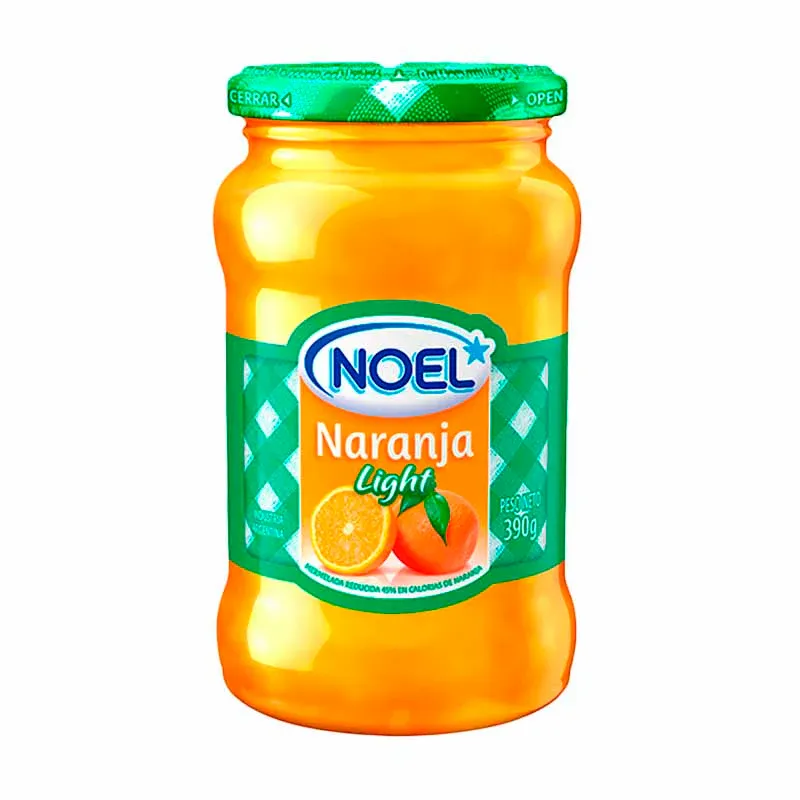 MERMELADA. NOEL NARANJA LIGHT 12*390GRS.
