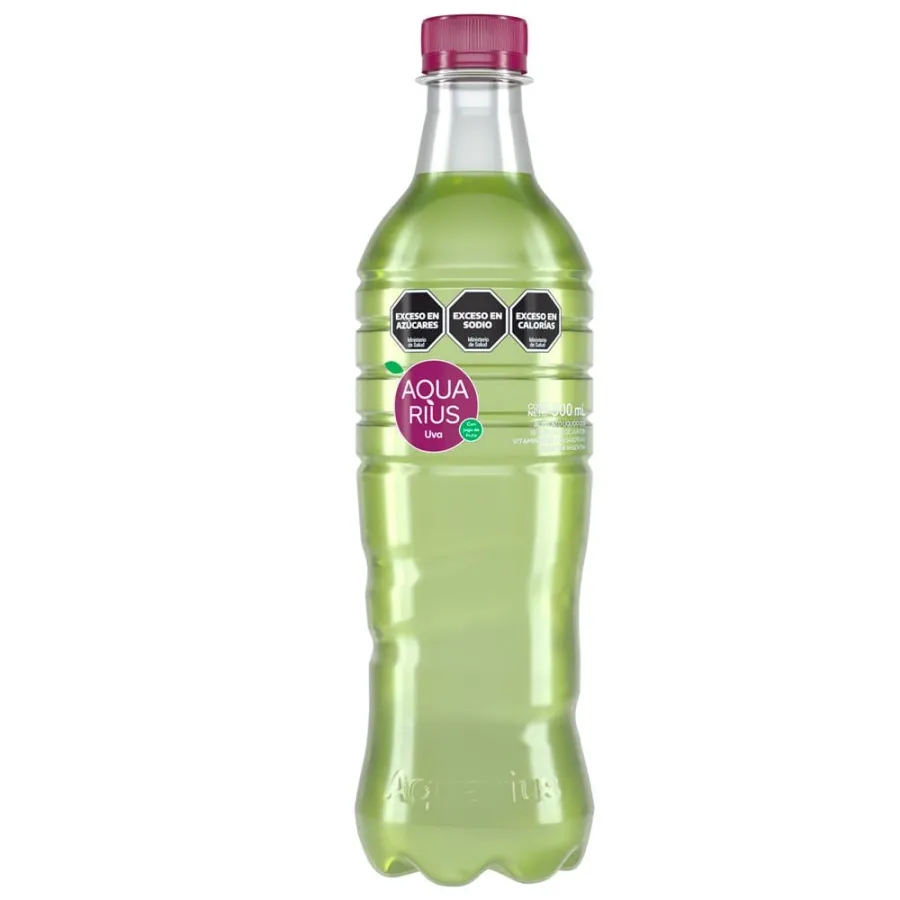 AGUA SABORIZADA AQUARIUS X 500CC UVA