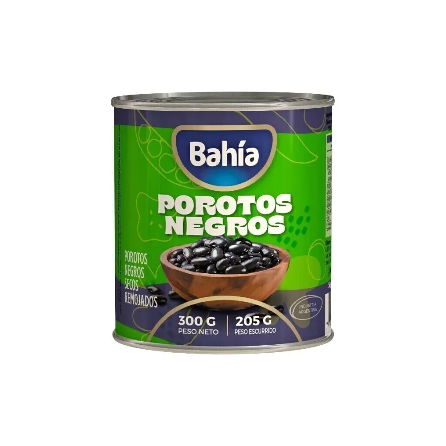 POROTOS BAHIA NEGROS SEC REM 24 X 300GRS