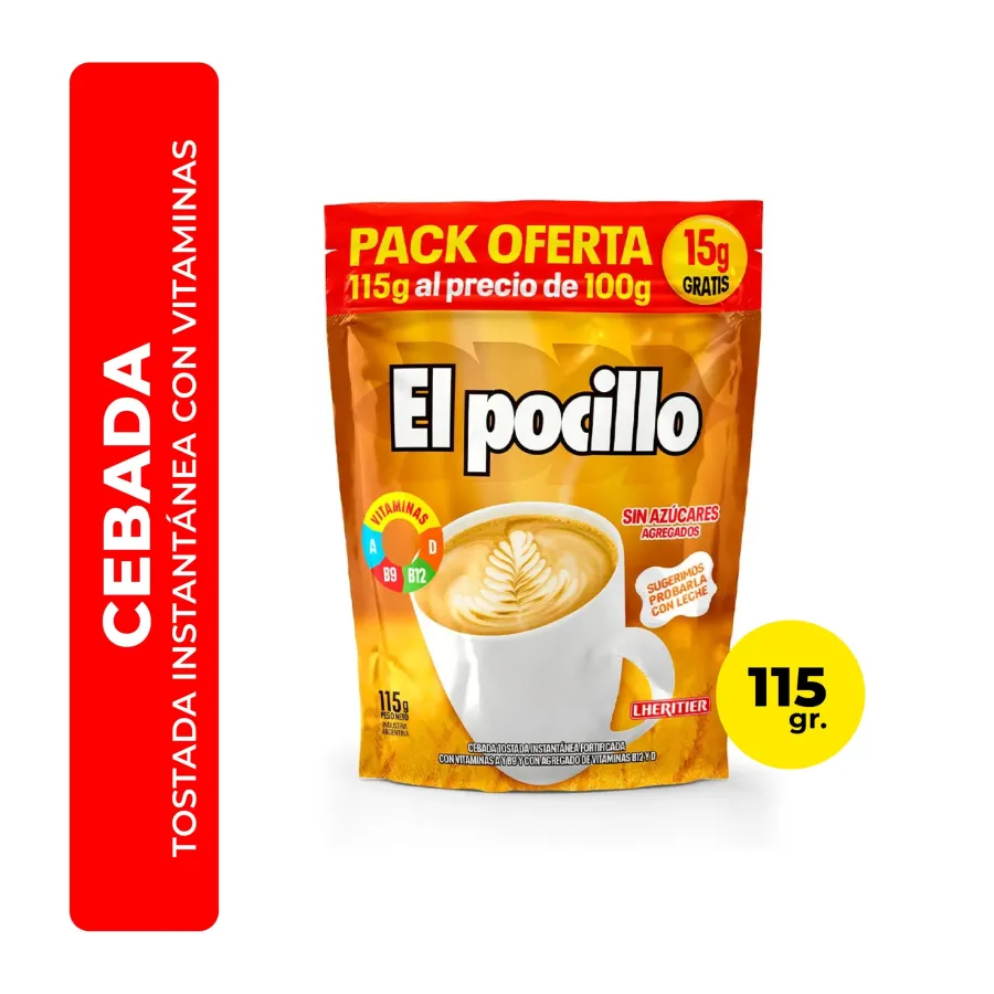 CEBADA EL POCILLO FORT DOYPACK 12 X 115GRS