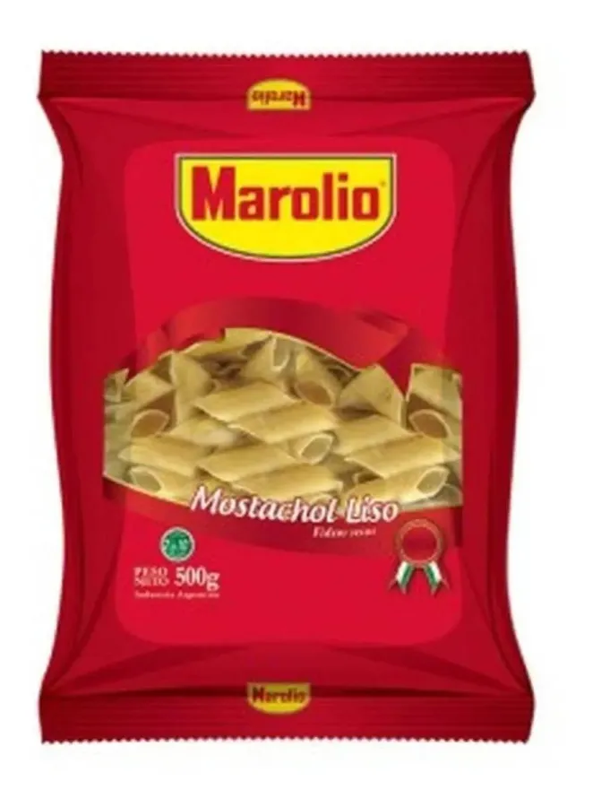 FIDEOS. MAROLIO MOSTACHOL LISO 12*500GR
