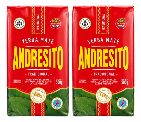 Yerba Mate Andresito Tradicional 500gr