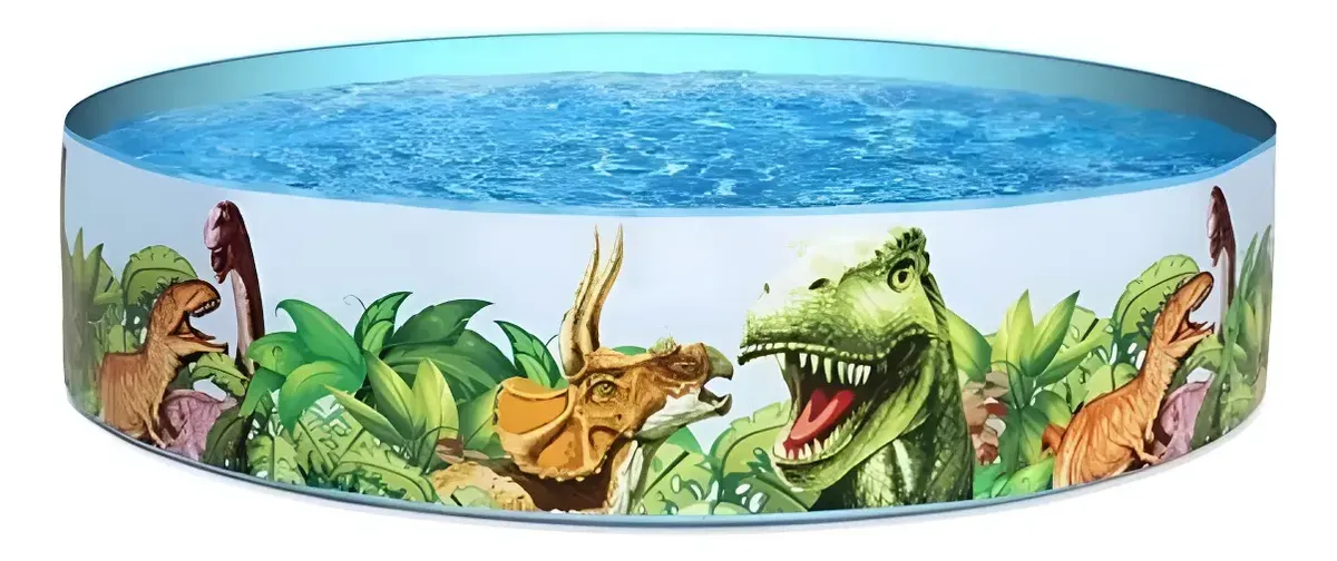 PILETA DINOSAURIOS CHICA 183 X 38CM BULTO X 6 UNID