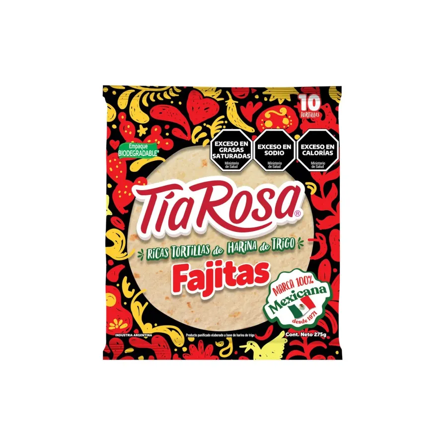 FAJITAS TIA ROSA X 275GRS