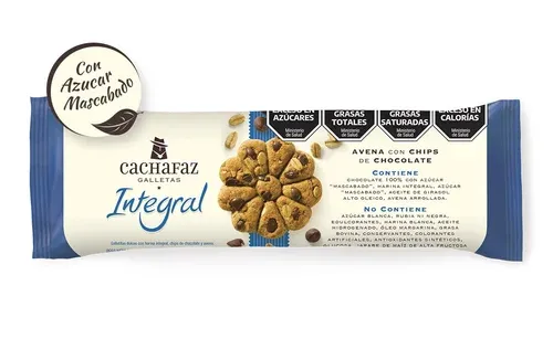 GALLETITAS. CACHAFAZ AVENA Y CHISPAS*225GRS
