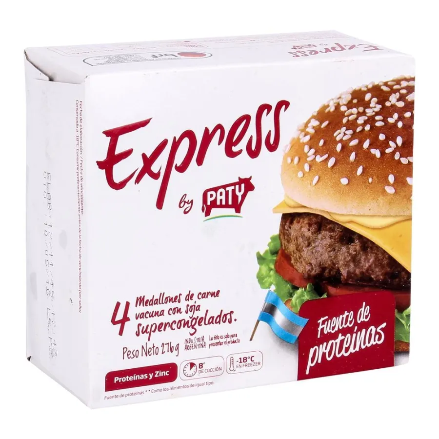 HAMBURGUESA PATY EXPRESS *4