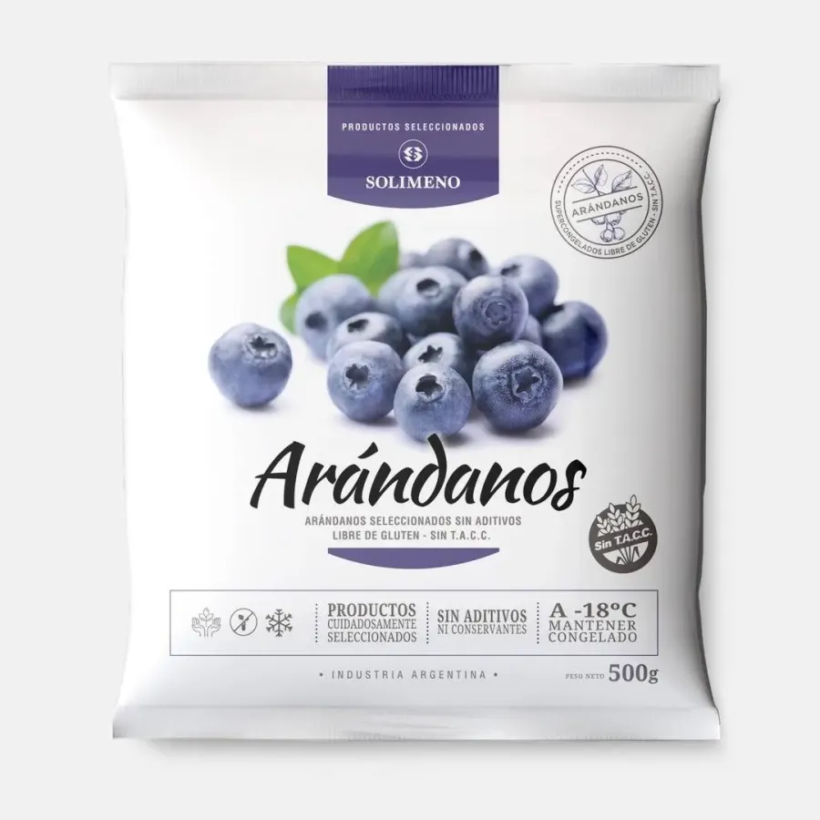 ARANDANOS SOLIMENO X 500GRS