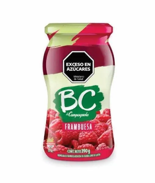 MERMELADAELADA BC FRAMBUESA 12 X 390GRS