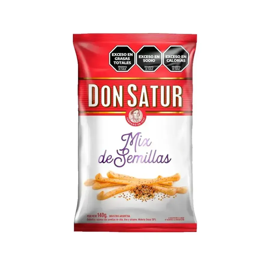 TALITAS DON SATUR C/SEMILLAS 20*140GRS