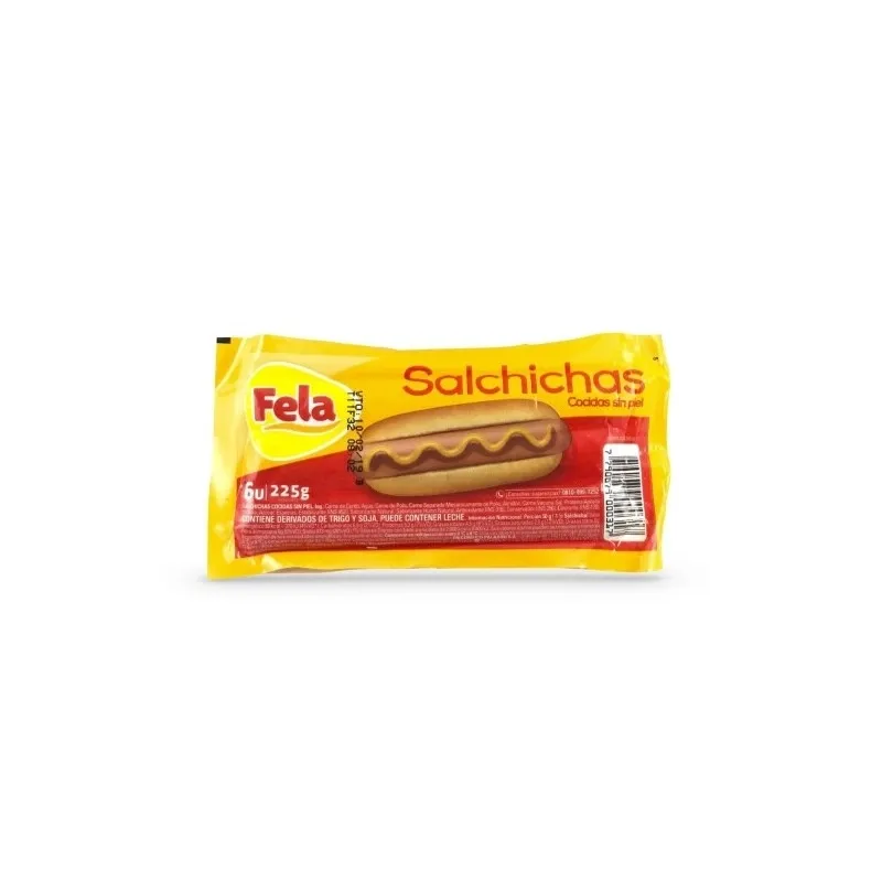 SALCHICHAS FELA*6UNID.