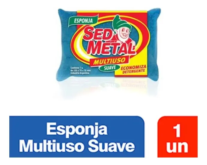 ESPONJA SED METAL MULTIUSO SUAVE