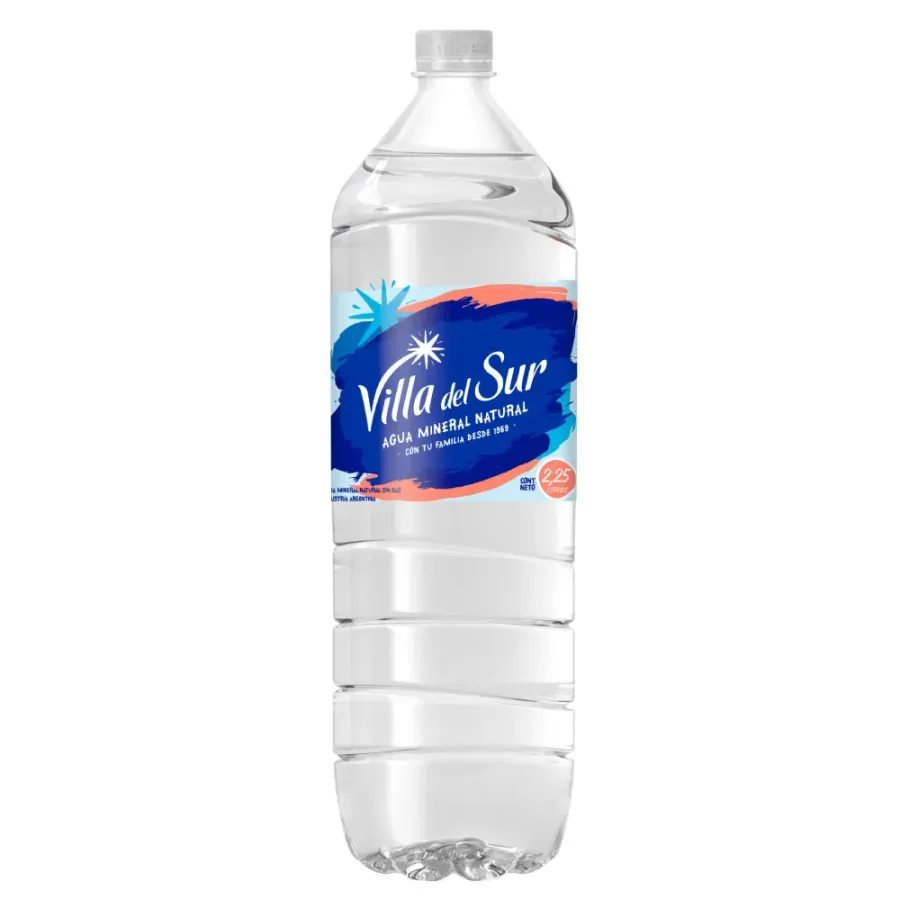 AGUA MIN. VILLA DEL SUR*2.25LT