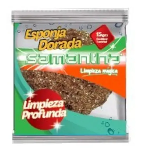 ESPONJA DORADA SAMANTHA*15GRS