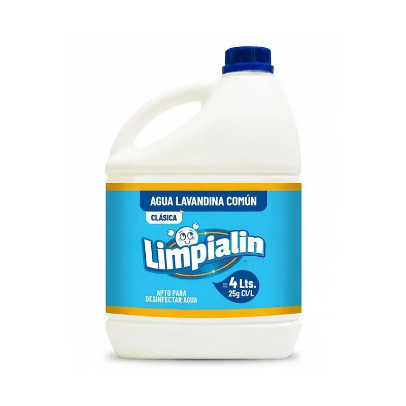 LAVANDINA LIMPIALIN 25 GRS 4 X 4LT