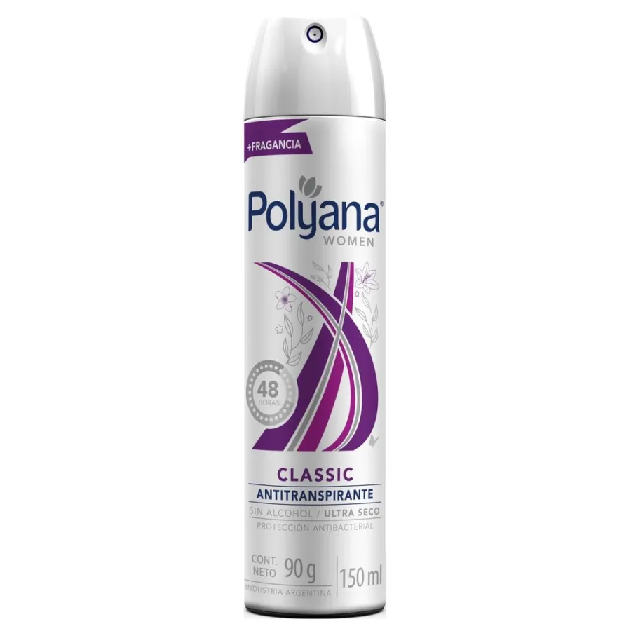POLYANA ANTITRANSP. CLASSIC MUJER AER*150ML