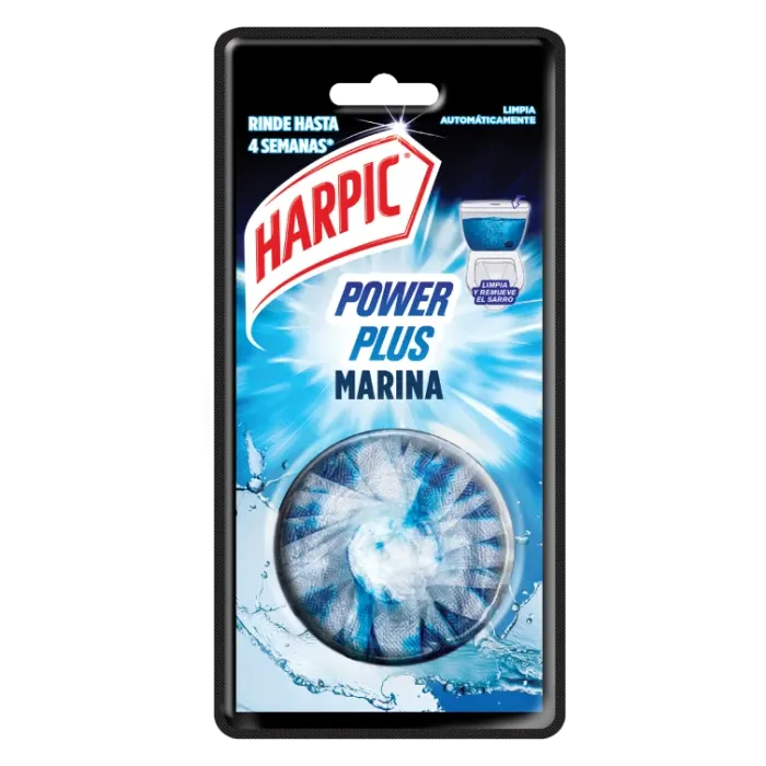 HARPIC BLOQUE MOCHILA POWER PLUS MARINA 1 X 50GRS
