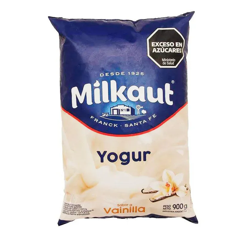 YOGUR MILKAUT X 900GRS BEBIBLE VAINILLA