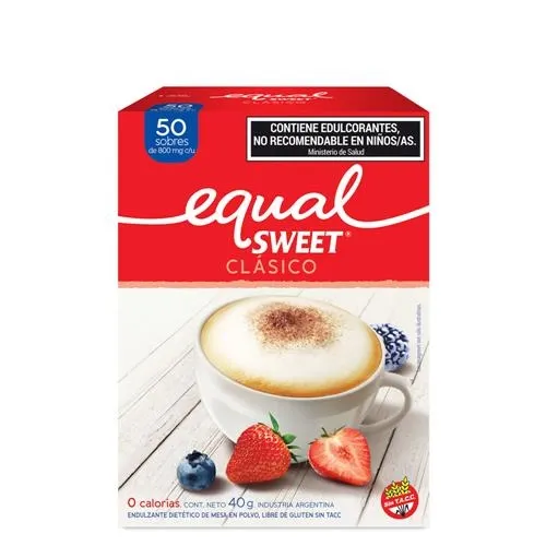 EQUALSWEET 6*50 SOBRES