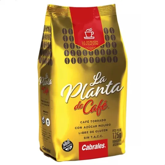 Cafe Molido Torrado La Planta De Cafe 125g Cabrales