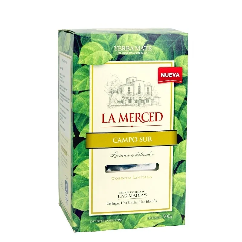YERBA LA MERCED CAMPO SUR 6*500GRS