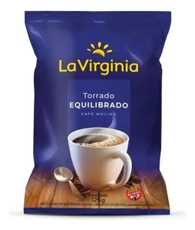 CAFE LA VIRGINIA MOL 12 X 125GRS