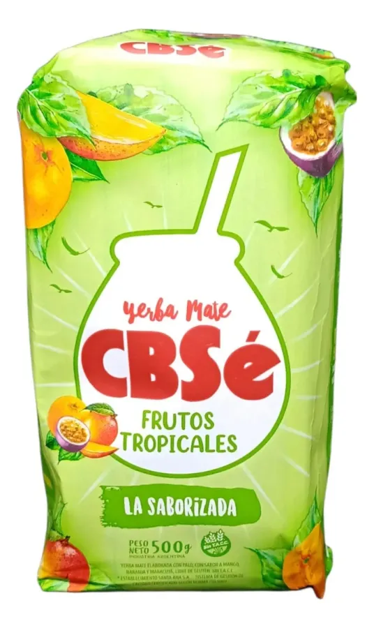 YERBA CBSE FRUTOS TROPICALES 12*500GRS.