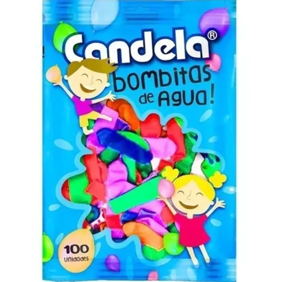 BOMBITAS DE AGUA CANDELA 6 X 50 X 100