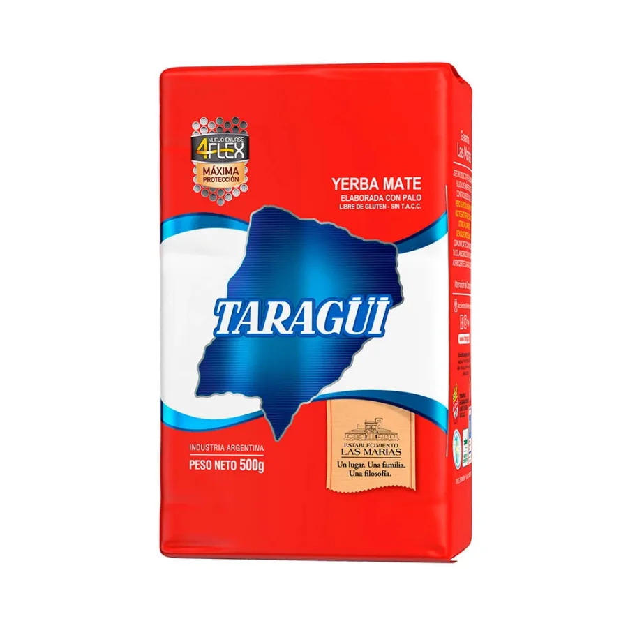YERBA TARAGUI C/PALO 10*500GRS.