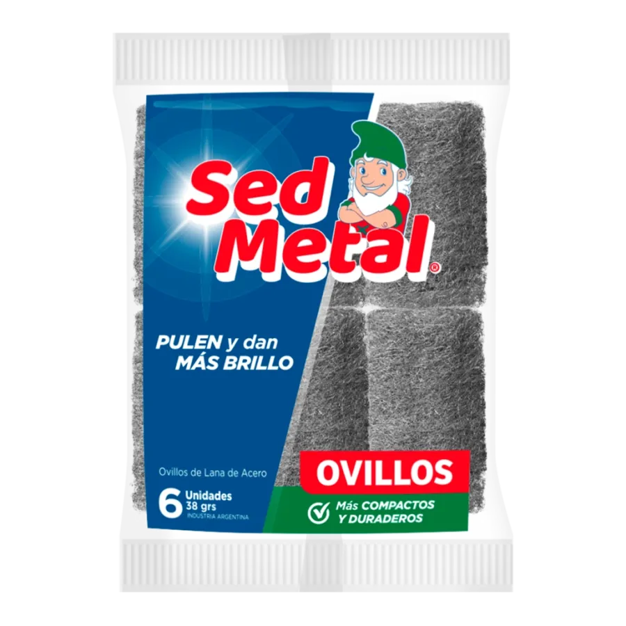 OVILLITOS SED METAL 30 X 6 X 8GRS