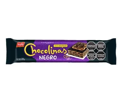 GALLETITAS CHOCOLINAS NEGRO 25 X 258GRS
