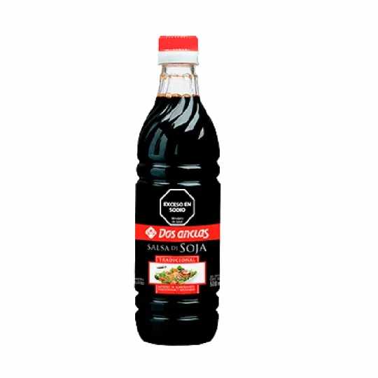 SALSA DOS ANCLAS SOJA TRADICIOINAL 12 X 500GRS