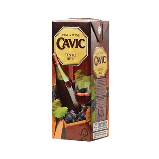 VINO CAVIC TINTO 12*1LT