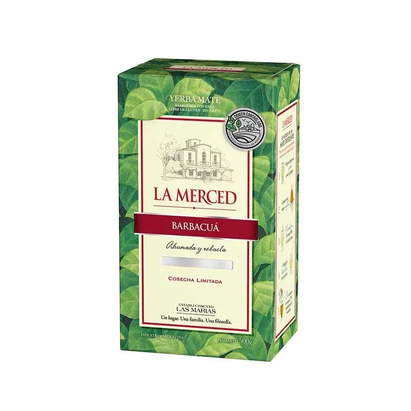 YERBA LA MERCED BARBACUA 6*500 GRS