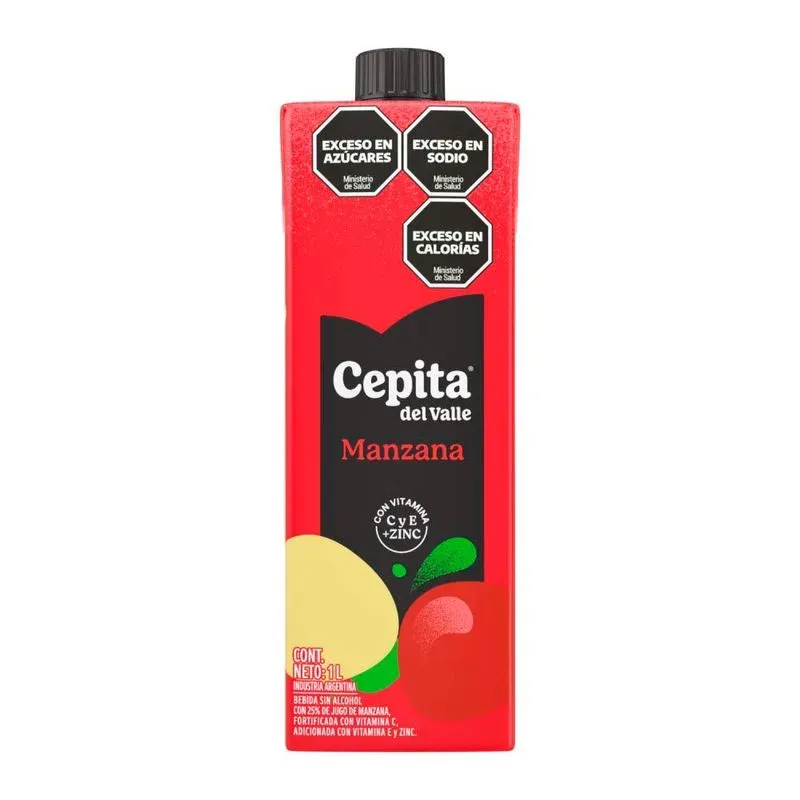 CEPITA X 1LT MANZANA